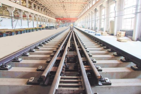 自主研發的國內首組時速350公里客運專線鐵路道岔(1) 自主研發的國內首組時速350公里客運專線鐵路道岔(1)